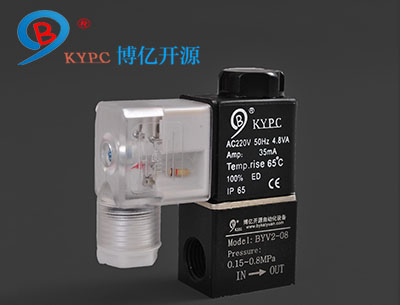 BYV2二位二通微型電磁閥 BYV2二位二通微型電磁閥